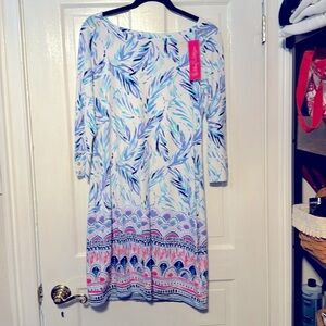 NWT Lilly Pulitzer Sophie Dress in “Flock Together” engineered Sophie